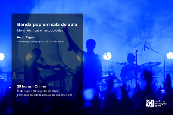 Banda pop em sala de aula - 3ª edição